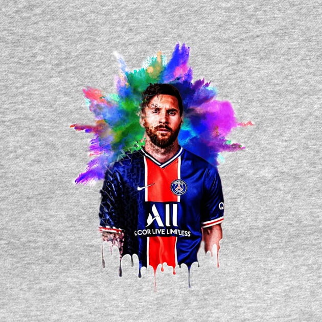 Messi by Anime world